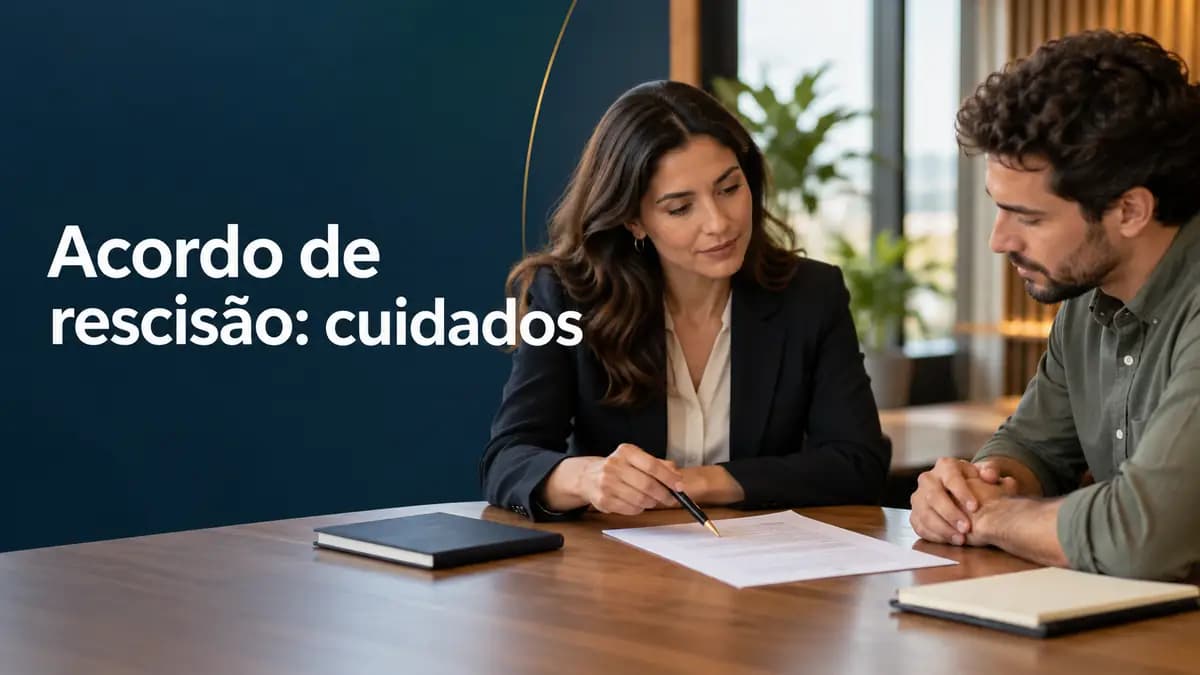 Acordo de rescisão: cuidados para empresas