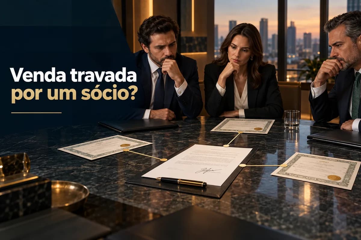 Cláusula de Drag Along: Como Evitar Bloqueios na Venda da Empresa
