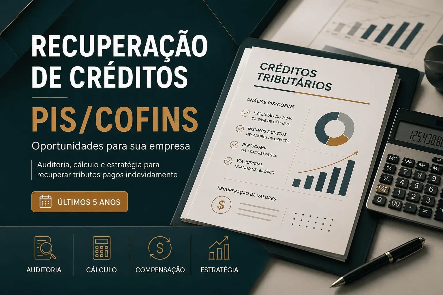 Recuperação de Créditos de PIS e COFINS: Oportunidades para Sua Empresa
