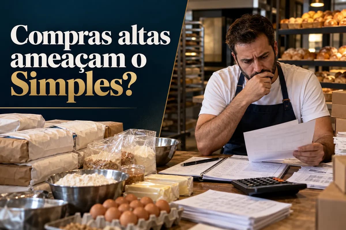 Exclusão do Simples Nacional por compras acima de 80%: como defender sua empresa