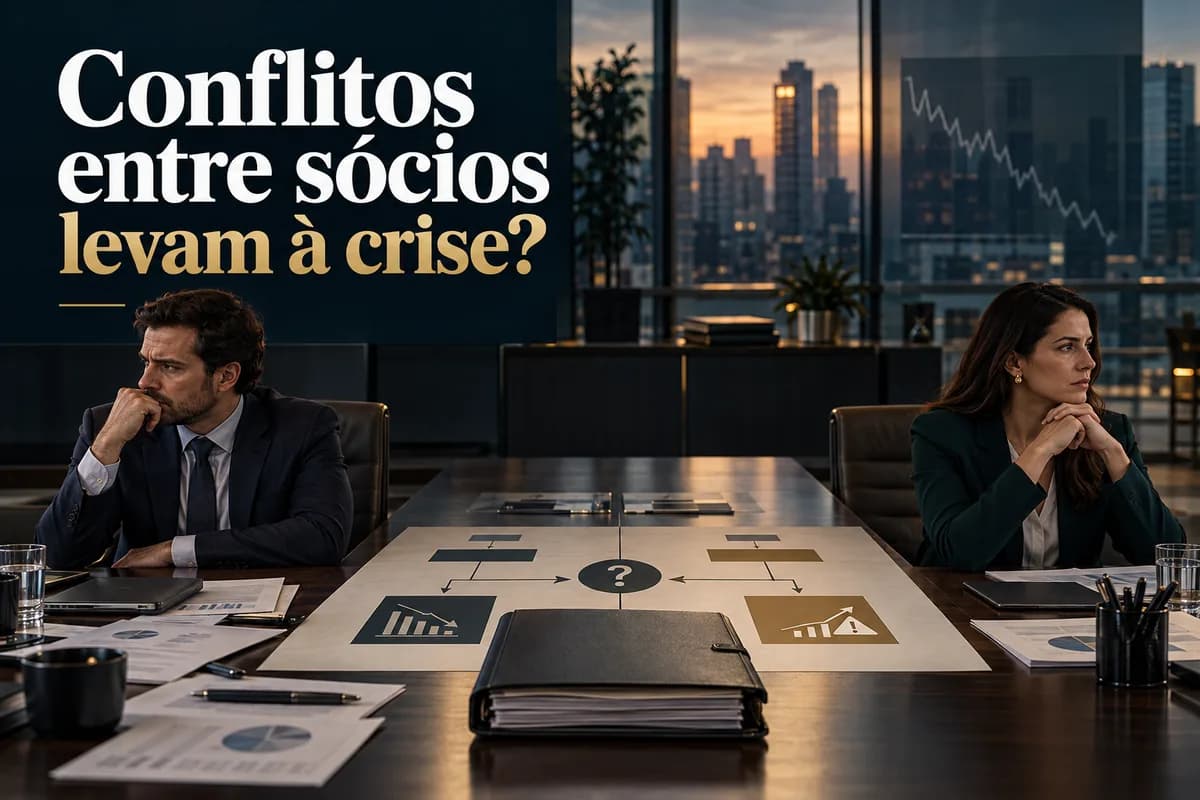 Fracasso das Empresas: Como Conflitos Entre Sócios Podem Levar à Crise Empresarial