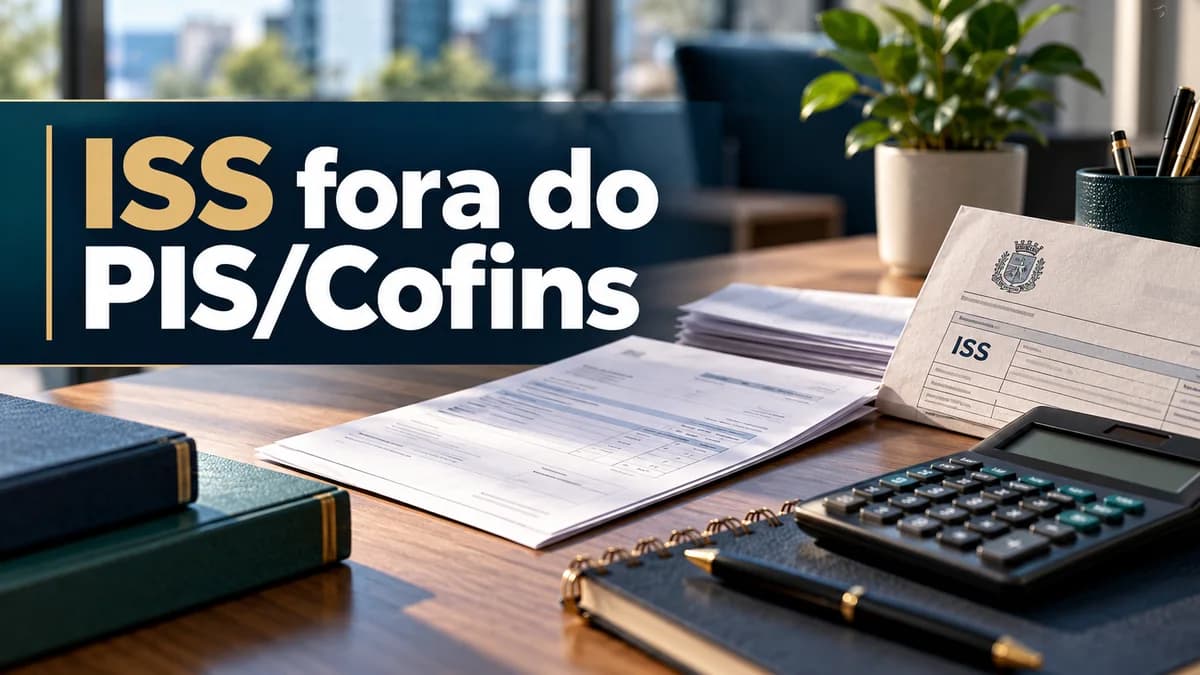ISS fora do PIS/Cofins: o que a decisão muda para empresas de serviços