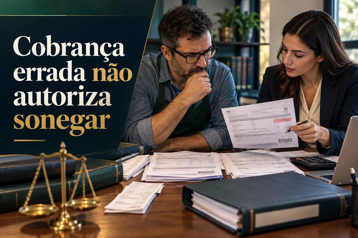 Sonegação é Legítima Defesa? Como Contestar Cobrança Tributária Indevida