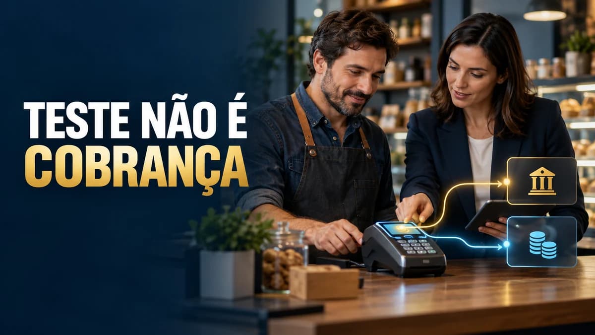 Split payment: testes da plataforma não significam cobrança imediata da empresa